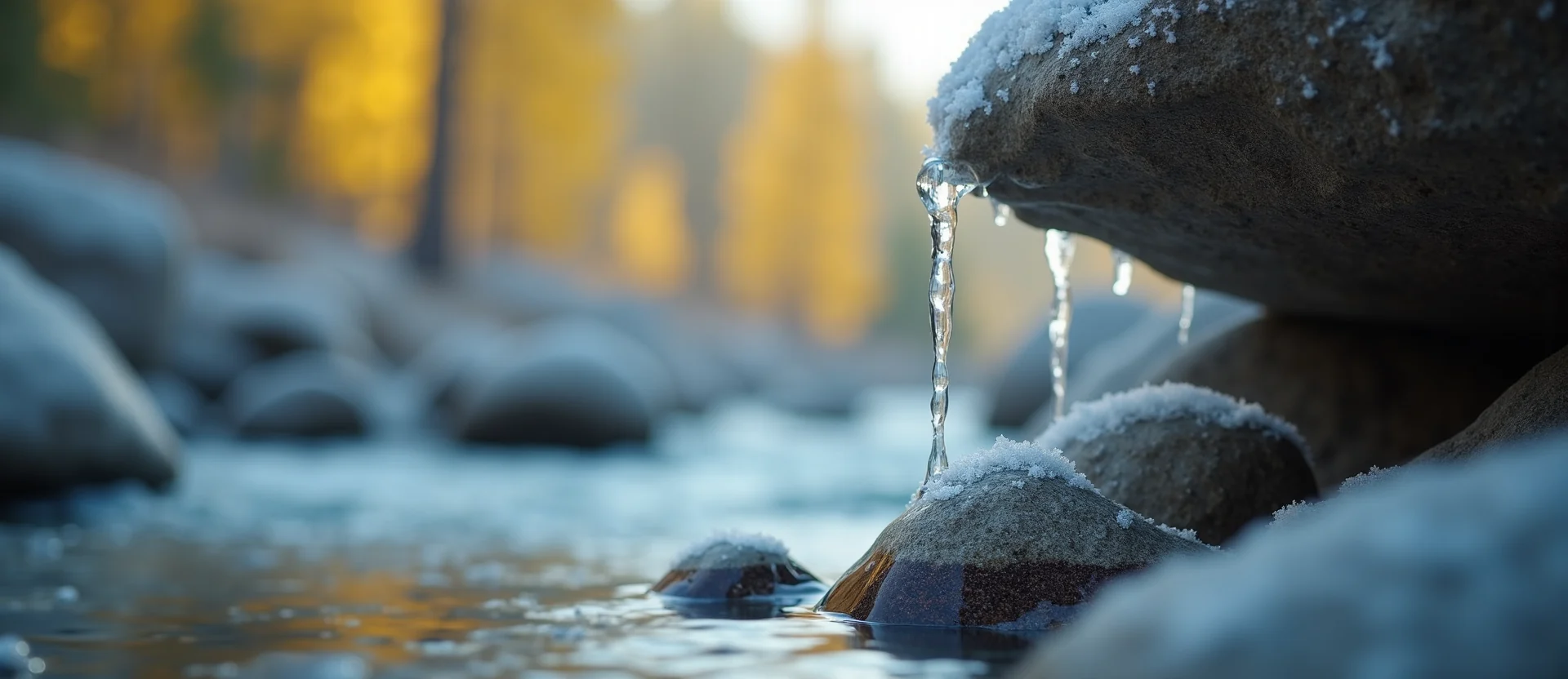 Symbolizing Flow/Cleansing: A local Quaking Aspen smooth Truckee river stones. - AI Generated