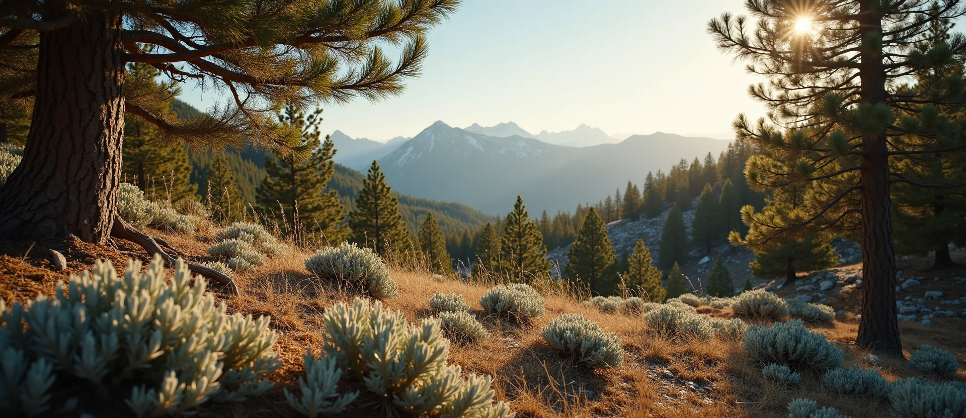 Symbolizing Identity/Local: A local Rabbitbrush Mt. Rose foothills. - AI Generated