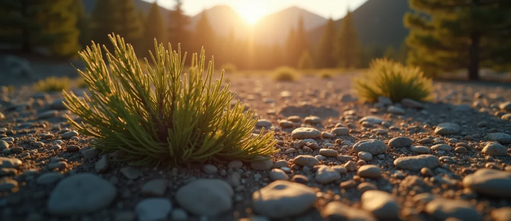 Symbolizing Identity/Local: A local Sierra Juniper Washoe Valley floor. - AI Generated