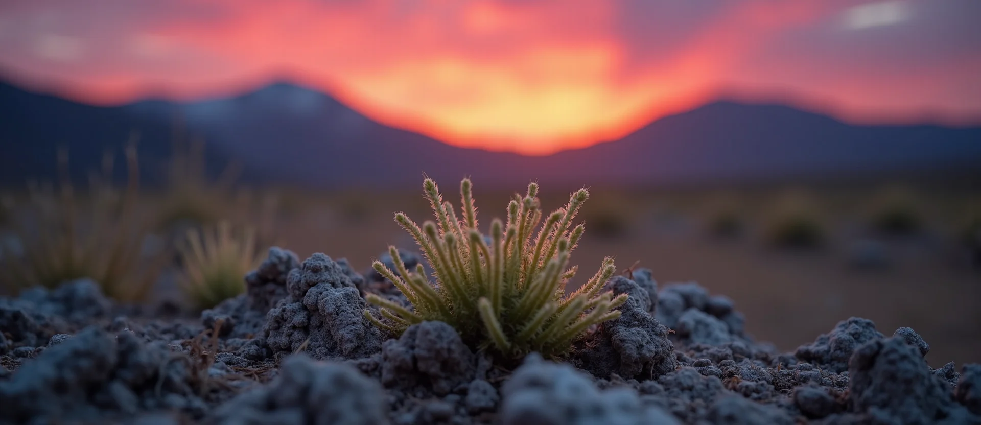 Symbolizing Seed/New Beginning: A local Sagebrush (Artemisia tridentata) sprouting sagebrush seedling. - AI Generated