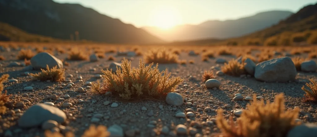 Symbolizing Identity/Local: A local Bitterbrush Washoe Valley floor. - AI Generated