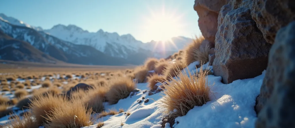 Symbolizing Identity/Local: A local Rabbitbrush High Desert vista. - AI Generated