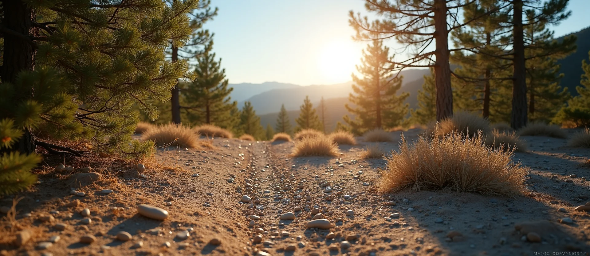 Symbolizing Identity/Local: A local Mountain Mahogany Washoe Valley floor. - AI Generated