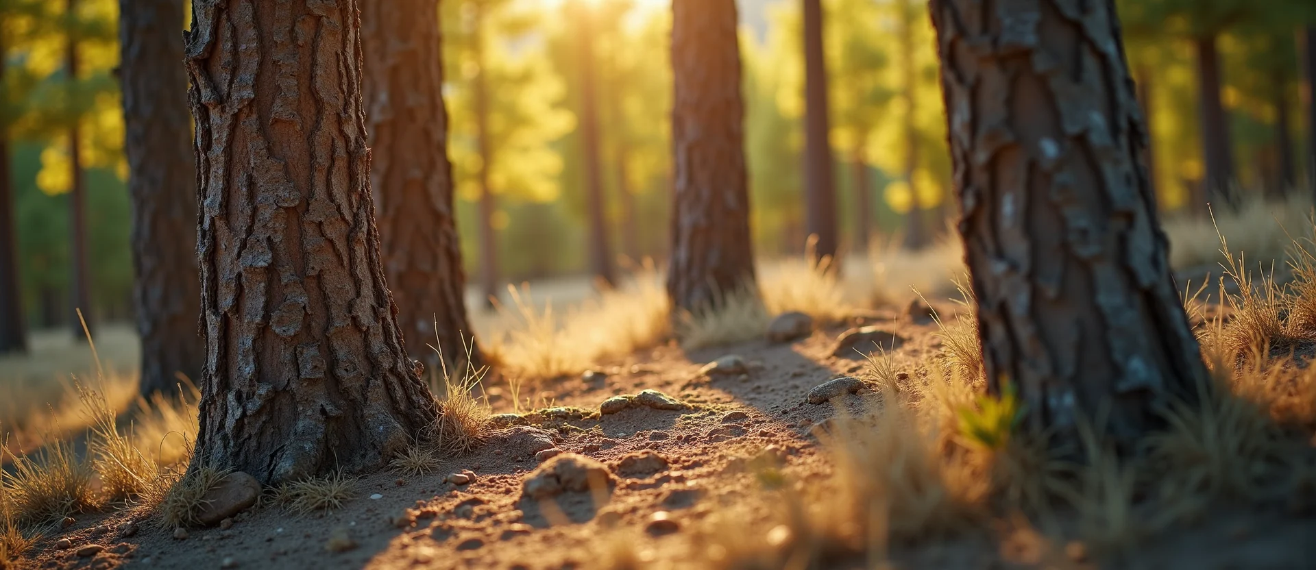 Symbolizing Growth/Resilience: A local Mountain Mahogany thriving aspen grove. - AI Generated