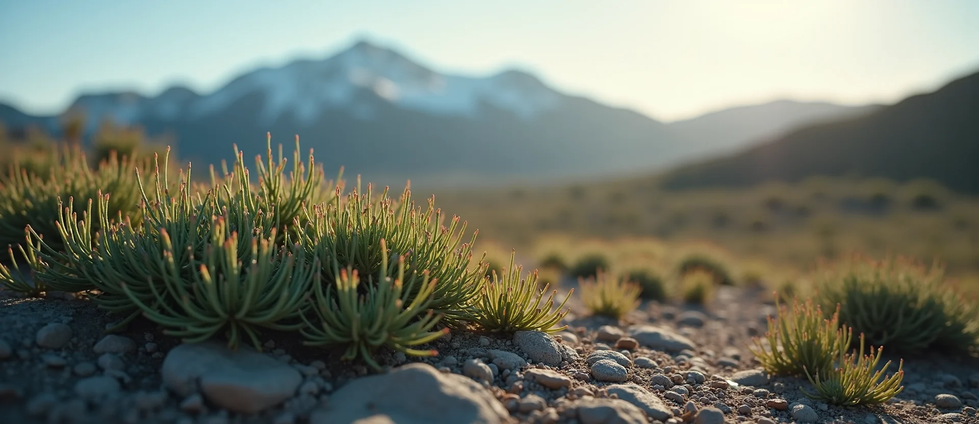 Symbolizing Identity/Local: A local Sagebrush (Artemisia tridentata) Peavine Mountain silhouette. - AI Generated