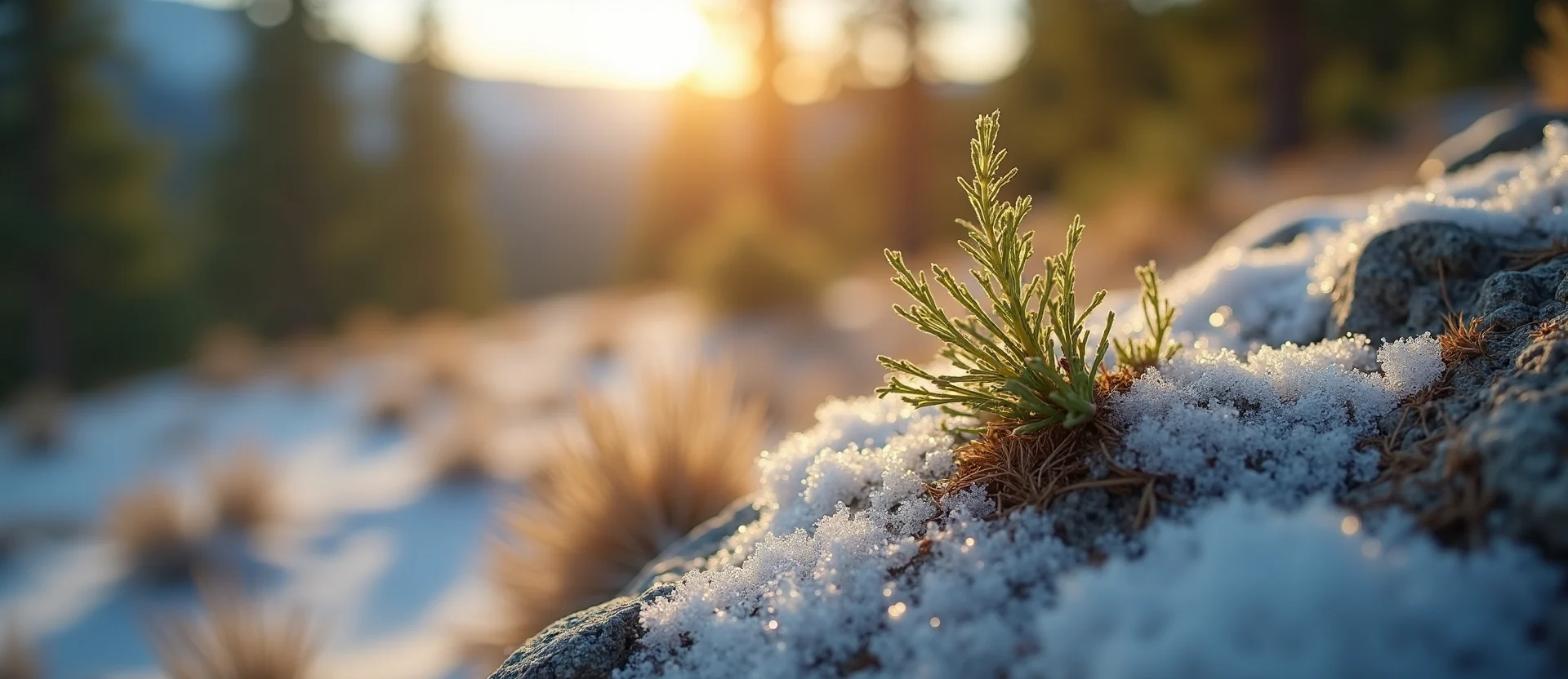 Symbolizing Seed/New Beginning: A local Bitterbrush sprouting sagebrush seedling. - AI Generated