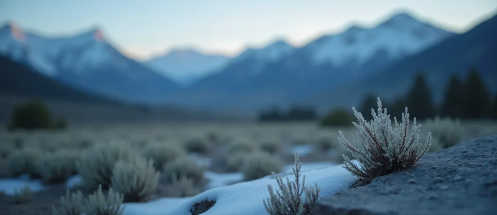 Symbolizing Identity/Local: A local Sagebrush (Artemisia tridentata) Washoe Valley floor. - AI Generated
