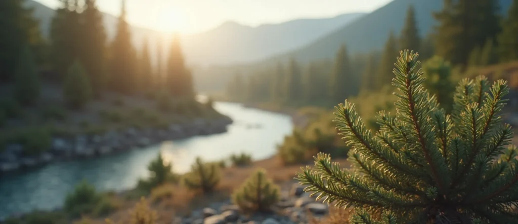 Symbolizing Identity/Local: A local Sierra Juniper High Desert vista. - AI Generated