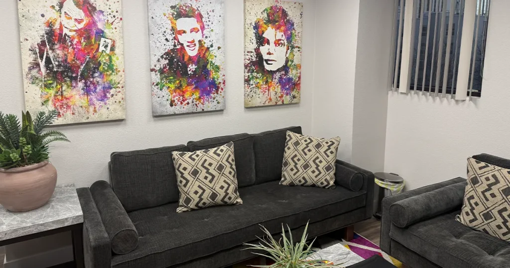Our Reno Treatment & Recovery Lobby.