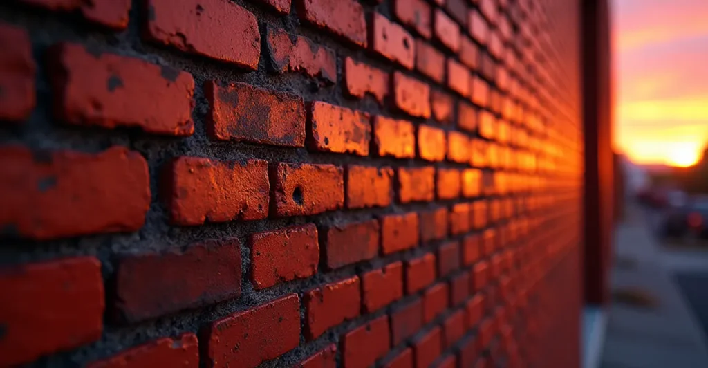 High-detail shot of weathered red brickwork in Midtown Reno, symbolizing the sturdy, clinical reconstruction of the soul through practice specializations.