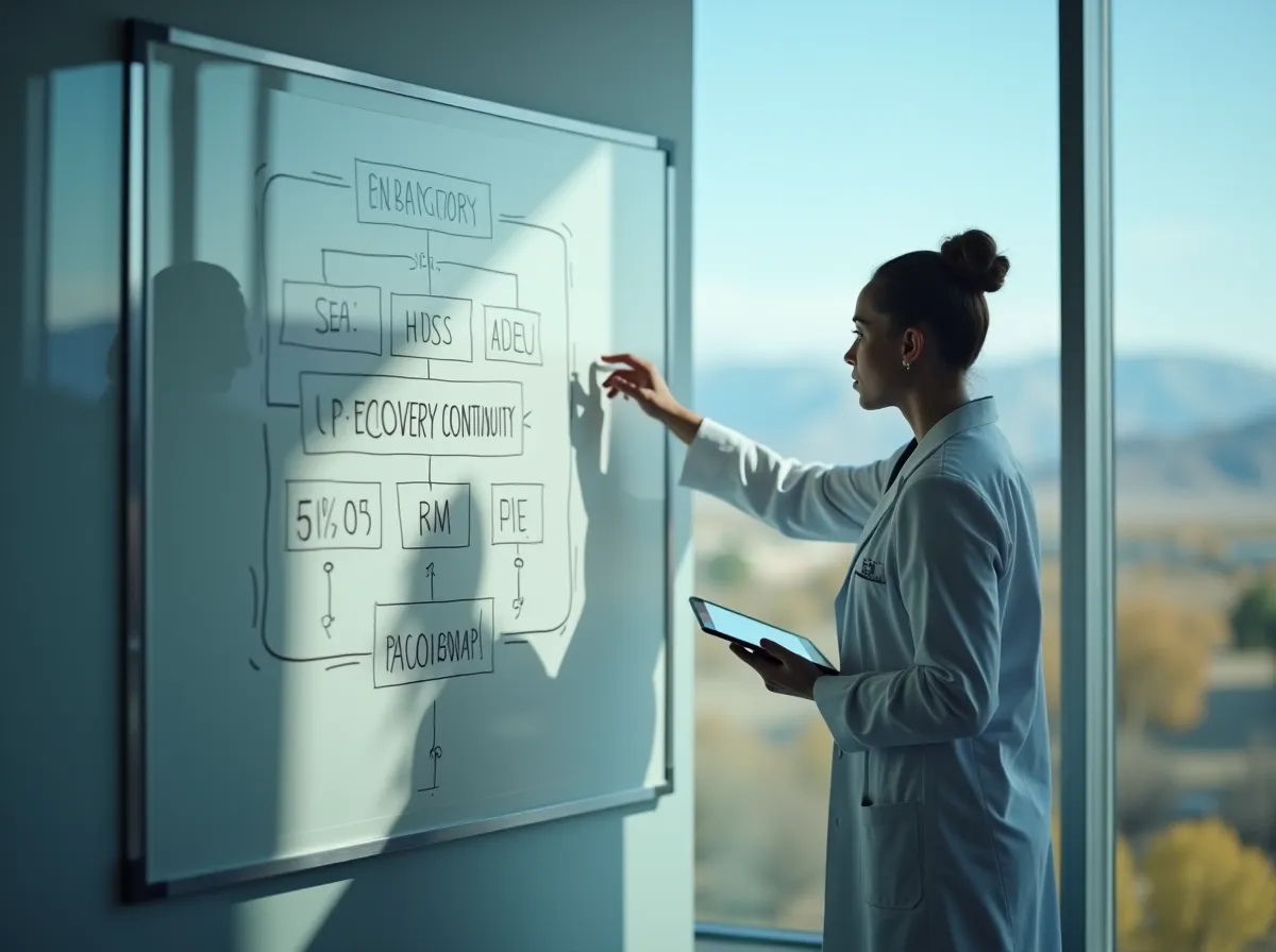 A licensed professional managing a "Recovery Continuity Roadmap" in a Reno office, focusing on case management, provider coordination, and evidence-based stabilization.