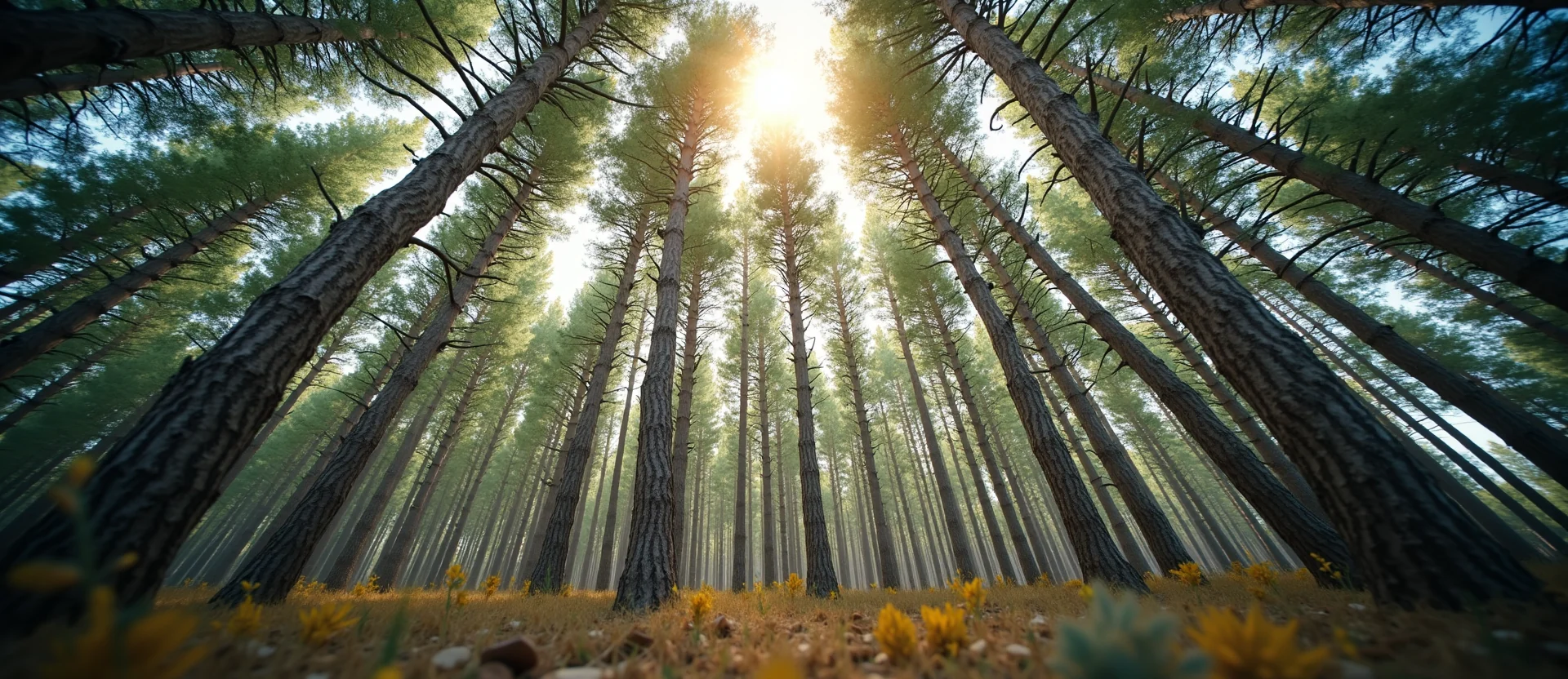 Symbolizing Growth/Resilience: A local Quaking Aspen thriving aspen grove. - AI Generated