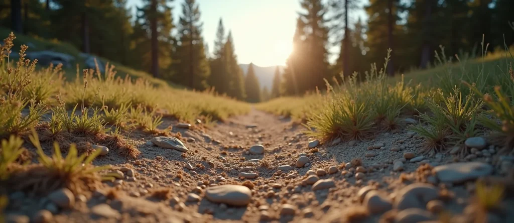 Symbolizing Identity/Local: A local Rabbitbrush Washoe Valley floor. - AI Generated