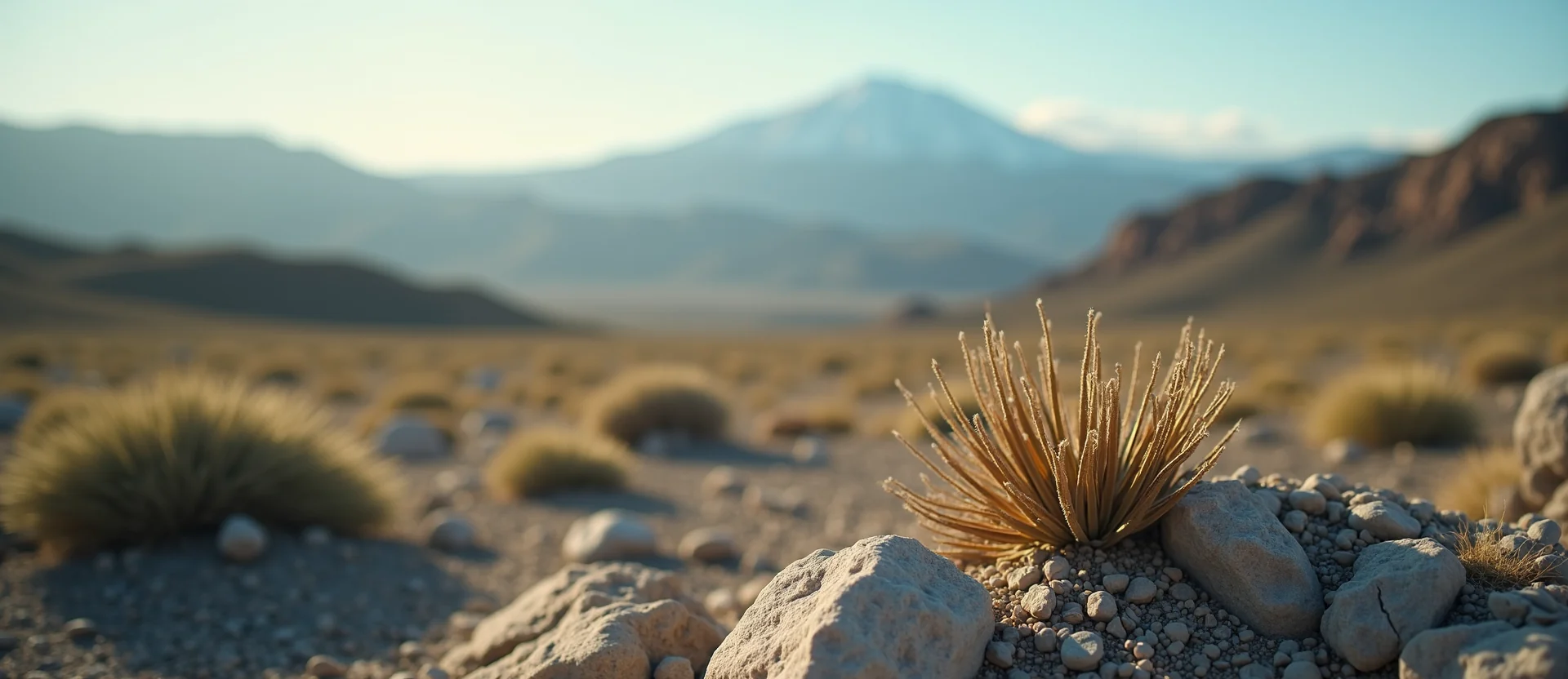 Symbolizing Identity/Local: A local Desert Peach Mt. Rose foothills. - AI Generated