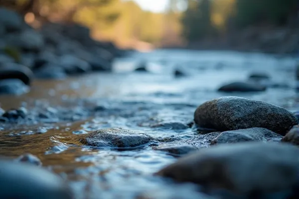 A close up of the river under the Virginia street bridge symbolizing a bridge to starting a new life in Reno.