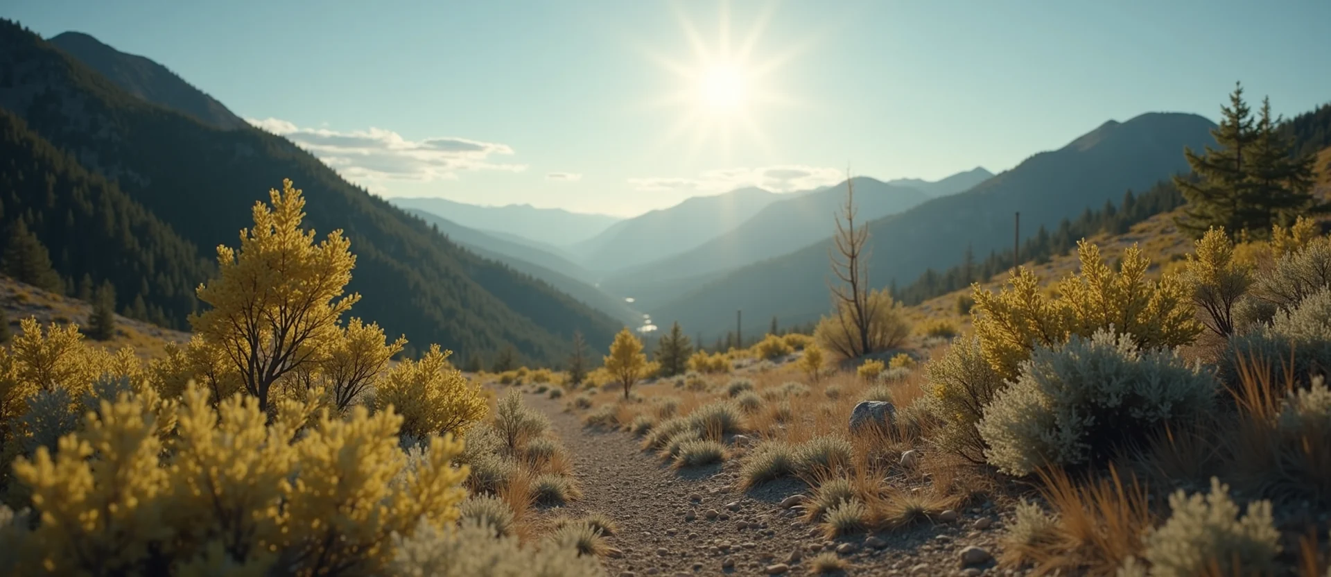 Symbolizing Identity/Local: A local Manzanita Mt. Rose foothills. - AI Generated