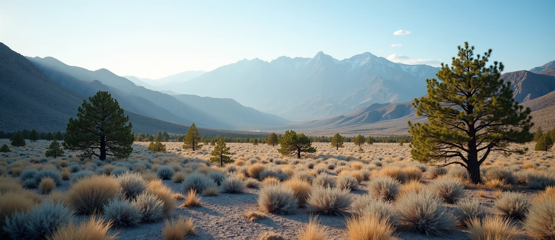 Symbolizing Identity/Local: A local Manzanita High Desert vista. - AI Generated