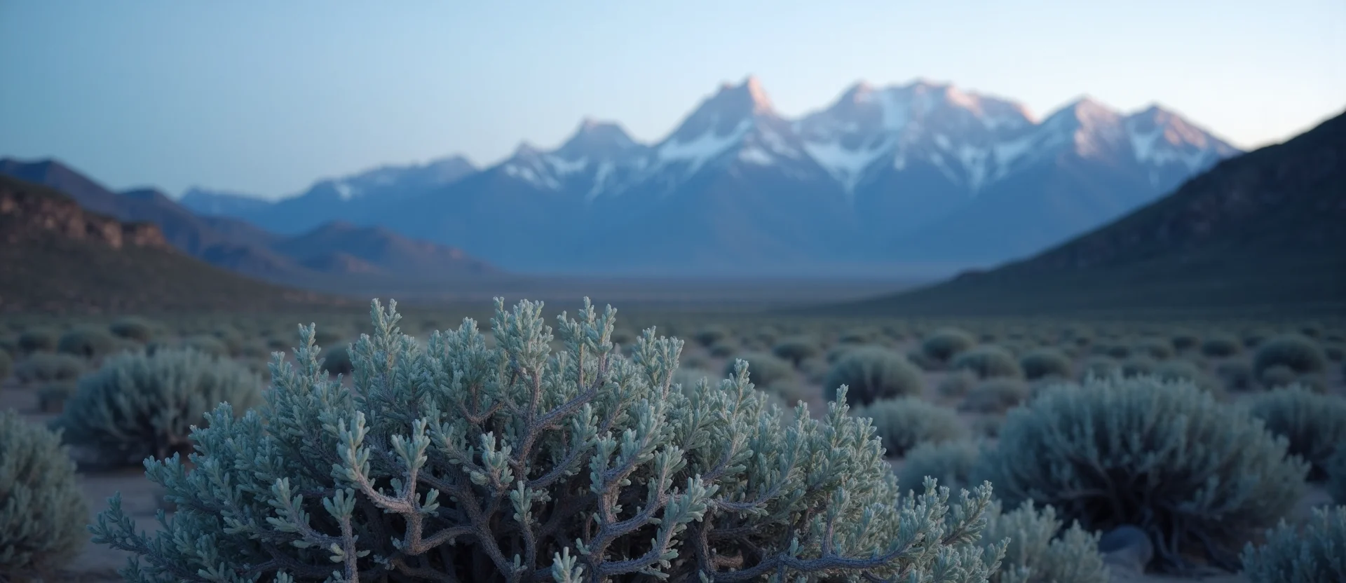 Symbolizing Stability/Peak: A local Manzanita distant Sierra horizon. - AI Generated