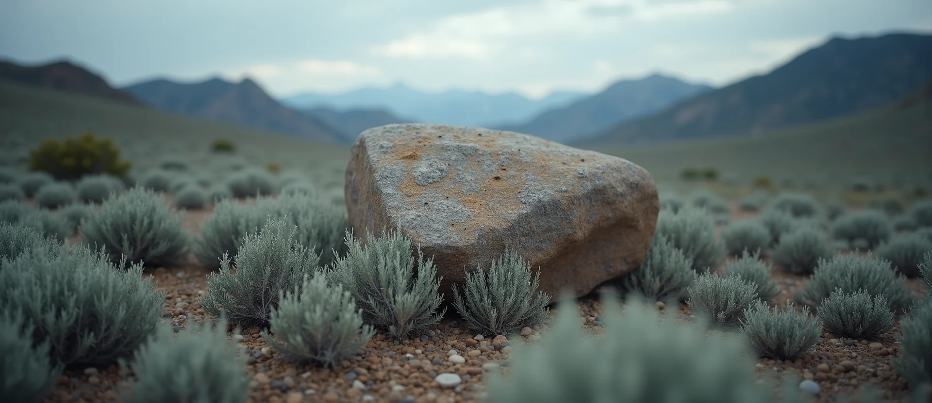 Symbolizing Stability/Peak: A local Sierra Juniper unshakable boulder. - AI Generated