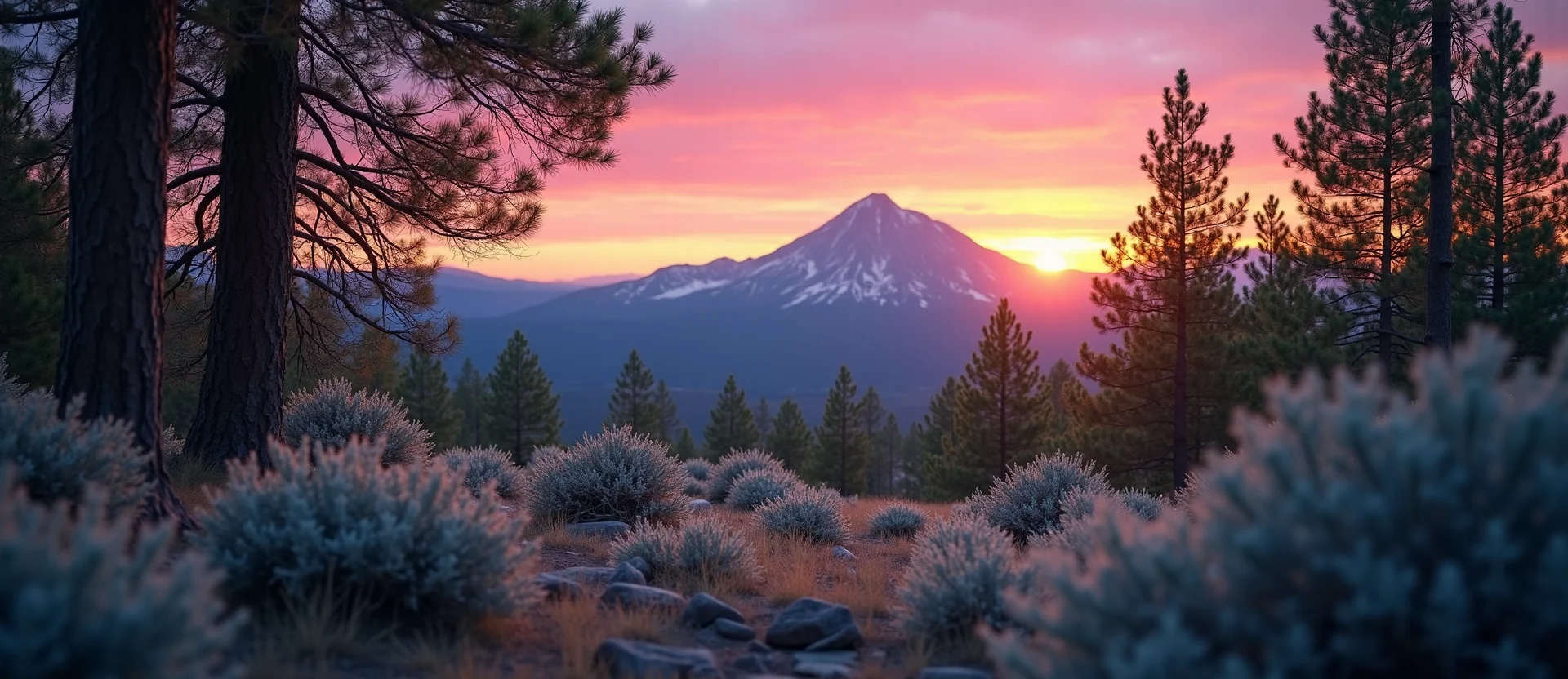 Symbolizing Identity/Local: A local Quaking Aspen Peavine Mountain silhouette. - AI Generated