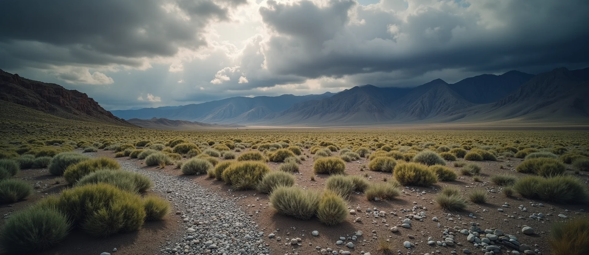 Symbolizing Identity/Local: A local Manzanita High Desert vista. - AI Generated
