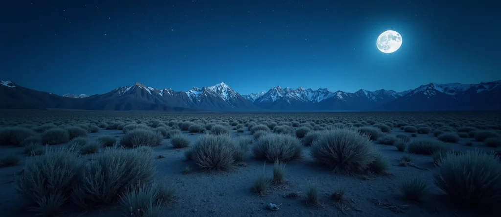 Symbolizing Identity/Local: A local Desert Peach High Desert vista. - AI Generated