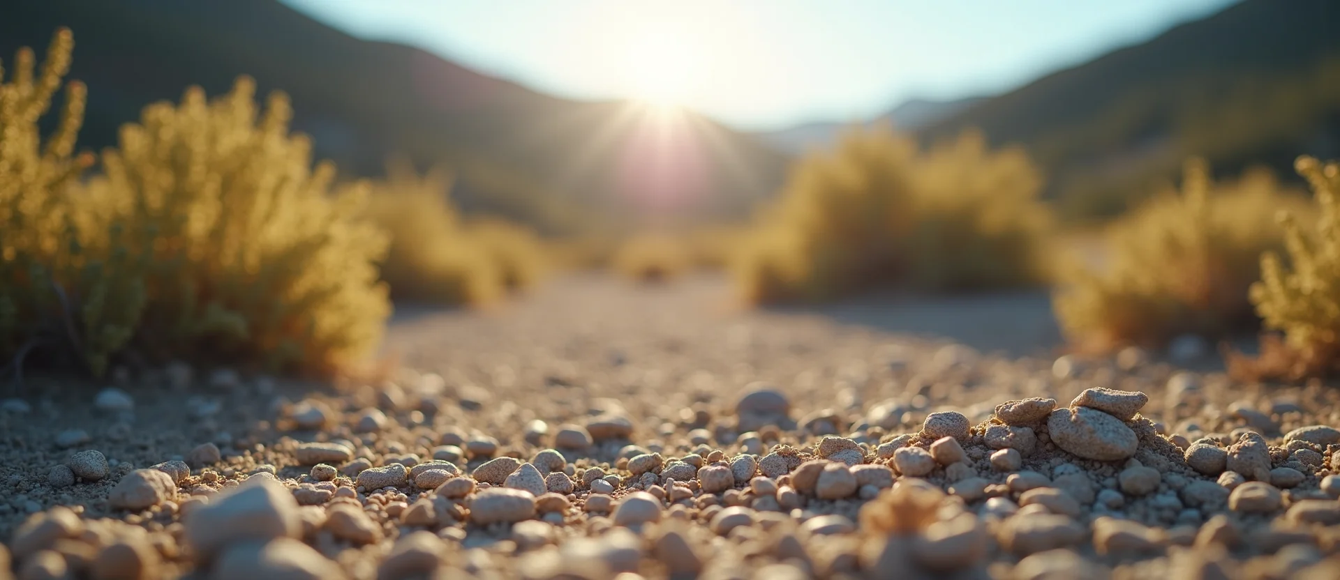 Symbolizing Identity/Local: A local Bitterbrush Washoe Valley floor. - AI Generated