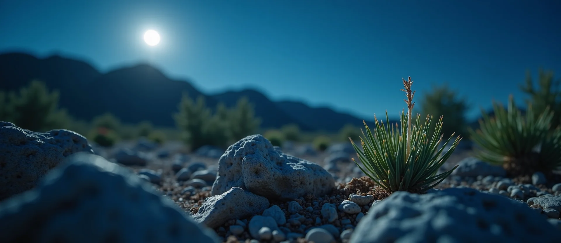 Symbolizing Seed/New Beginning: A local Sierra Juniper sprouting sagebrush seedling. - AI Generated