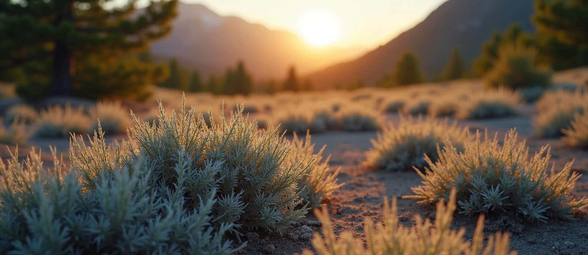 Symbolizing Identity/Local: A local Ponderosa Pine Mt. Rose foothills. - AI Generated