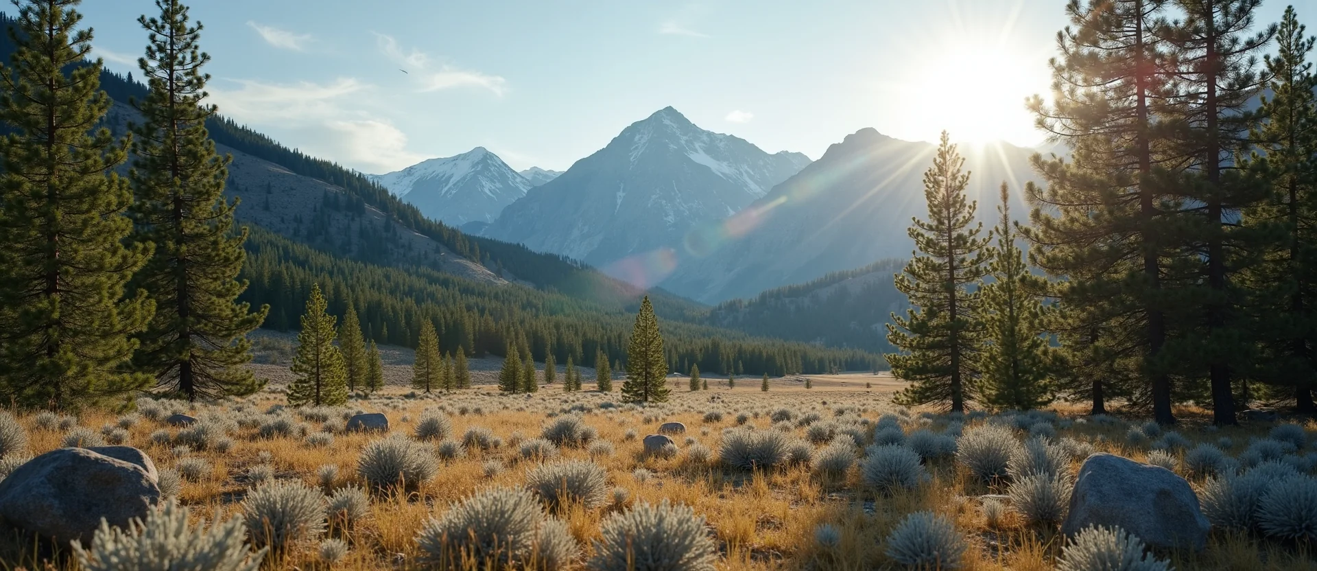 Symbolizing Identity/Local: A local Quaking Aspen Washoe Valley floor. - AI Generated