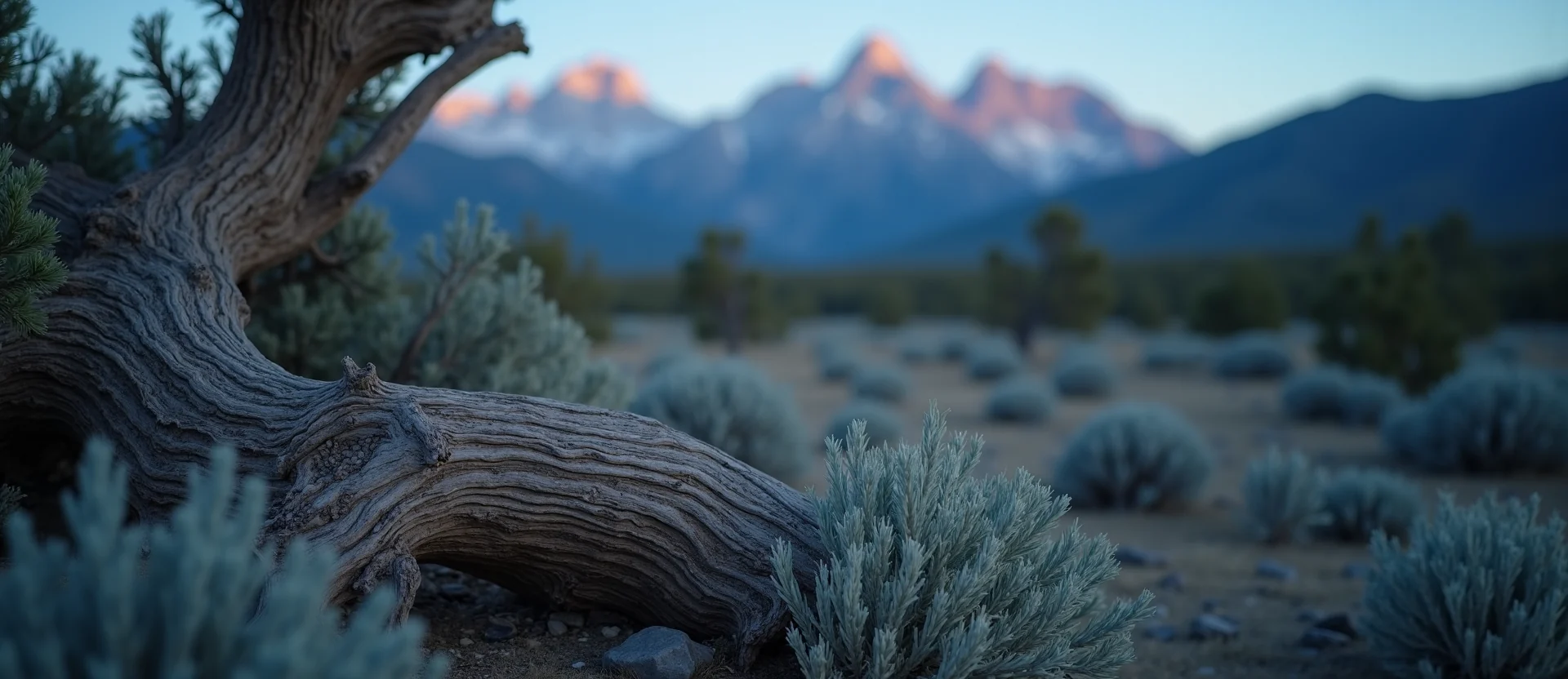 Symbolizing Growth/Resilience: A local Manzanita sturdy weathered tree trunk. - AI Generated