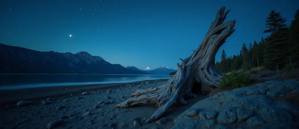Symbolizing Growth/Resilience: A local Sierra Juniper sturdy weathered tree trunk. - AI Generated