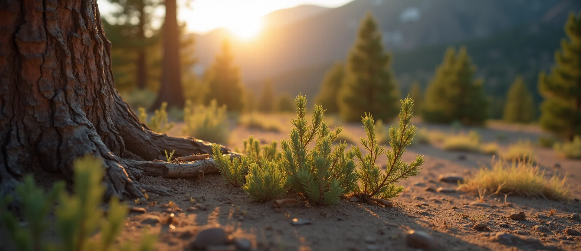 Symbolizing Growth/Resilience: A local Quaking Aspen sturdy weathered tree trunk. - AI Generated