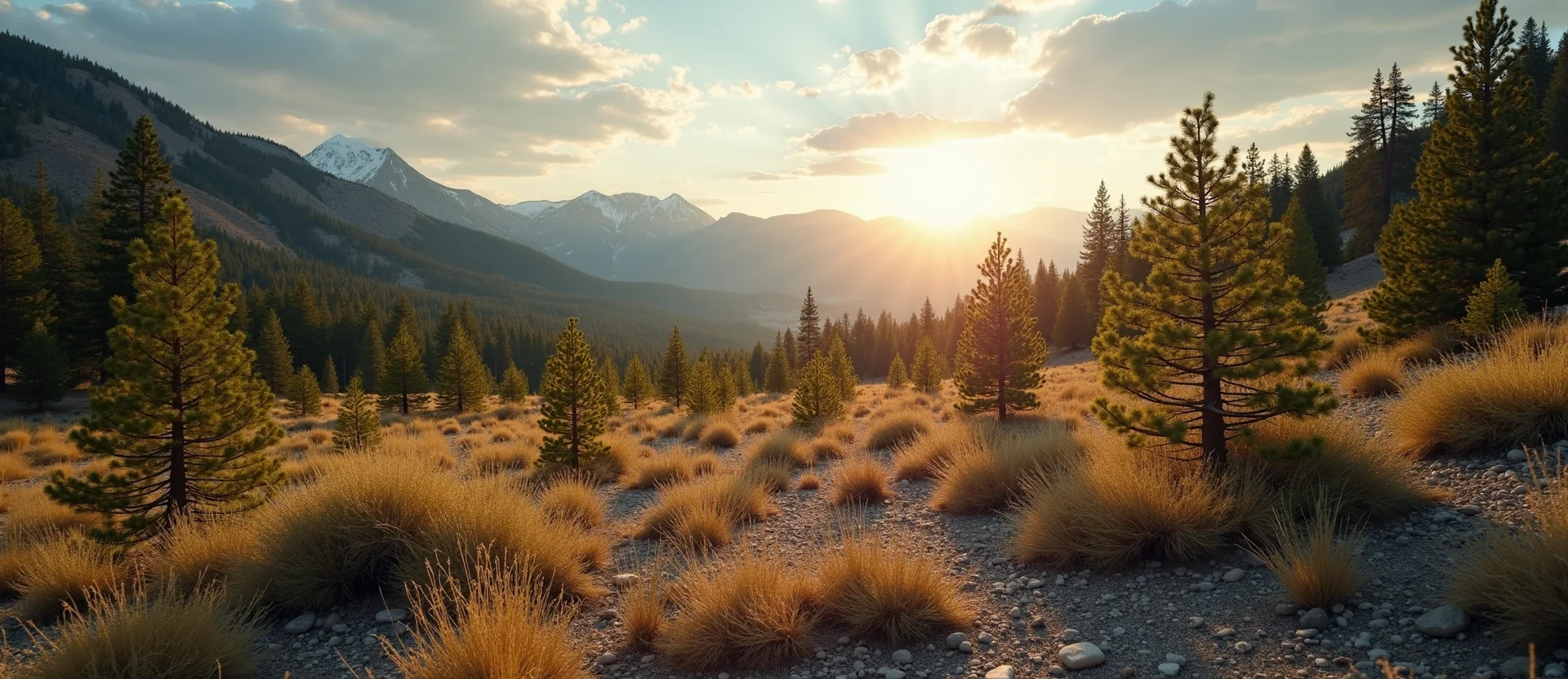 Symbolizing Identity/Local: A local Quaking Aspen Washoe Valley floor. - AI Generated