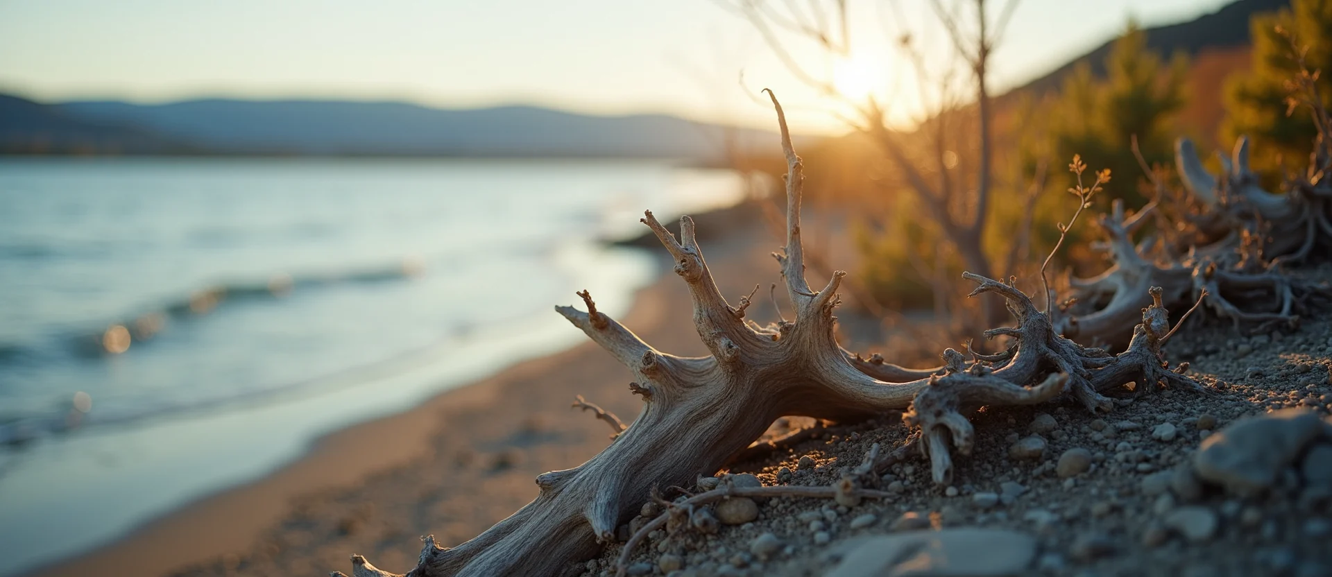Symbolizing Growth/Resilience: A local Bitterbrush gnarled juniper roots. - AI Generated