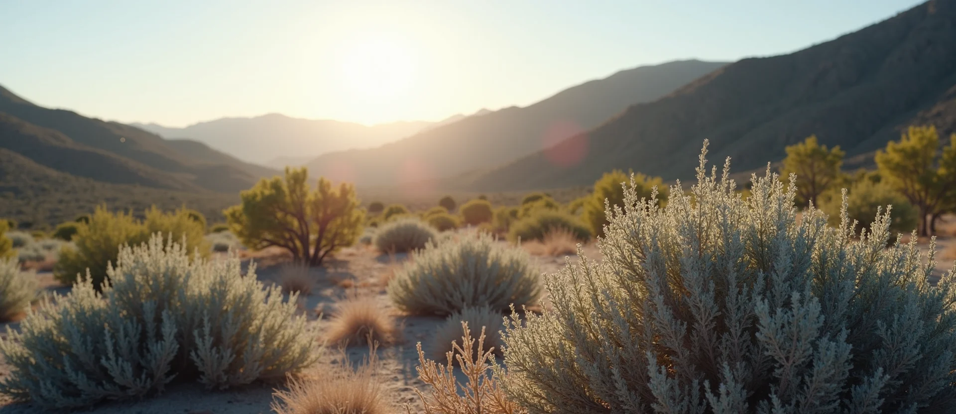 Symbolizing Identity/Local: A local Manzanita High Desert vista. - AI Generated