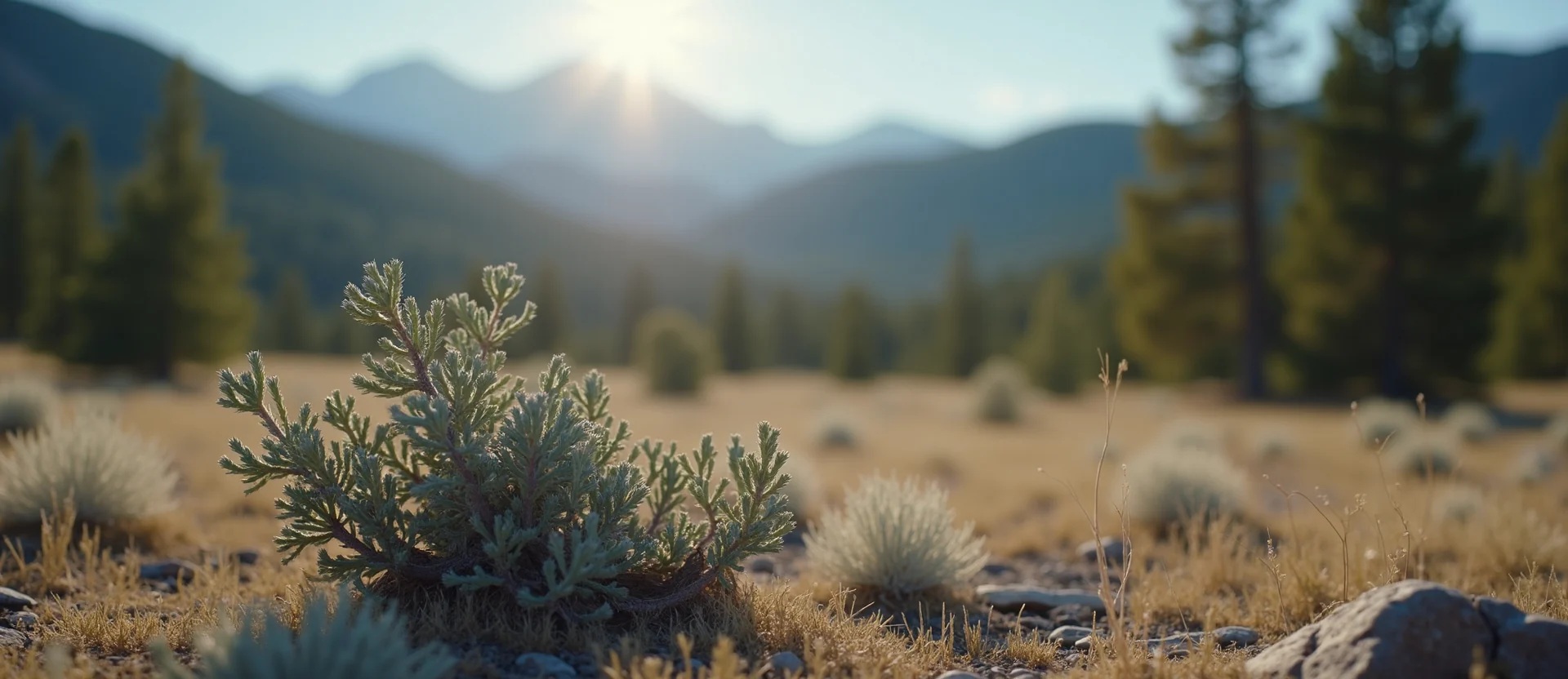 Symbolizing Identity/Local: A local Ponderosa Pine Mt. Rose foothills. - AI Generated