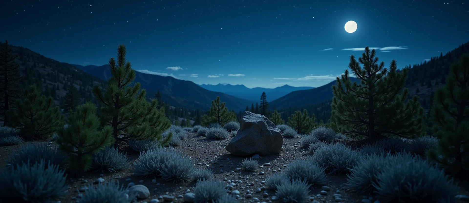 Symbolizing Stability/Peak: A local Quaking Aspen ancient rock cairn. - AI Generated