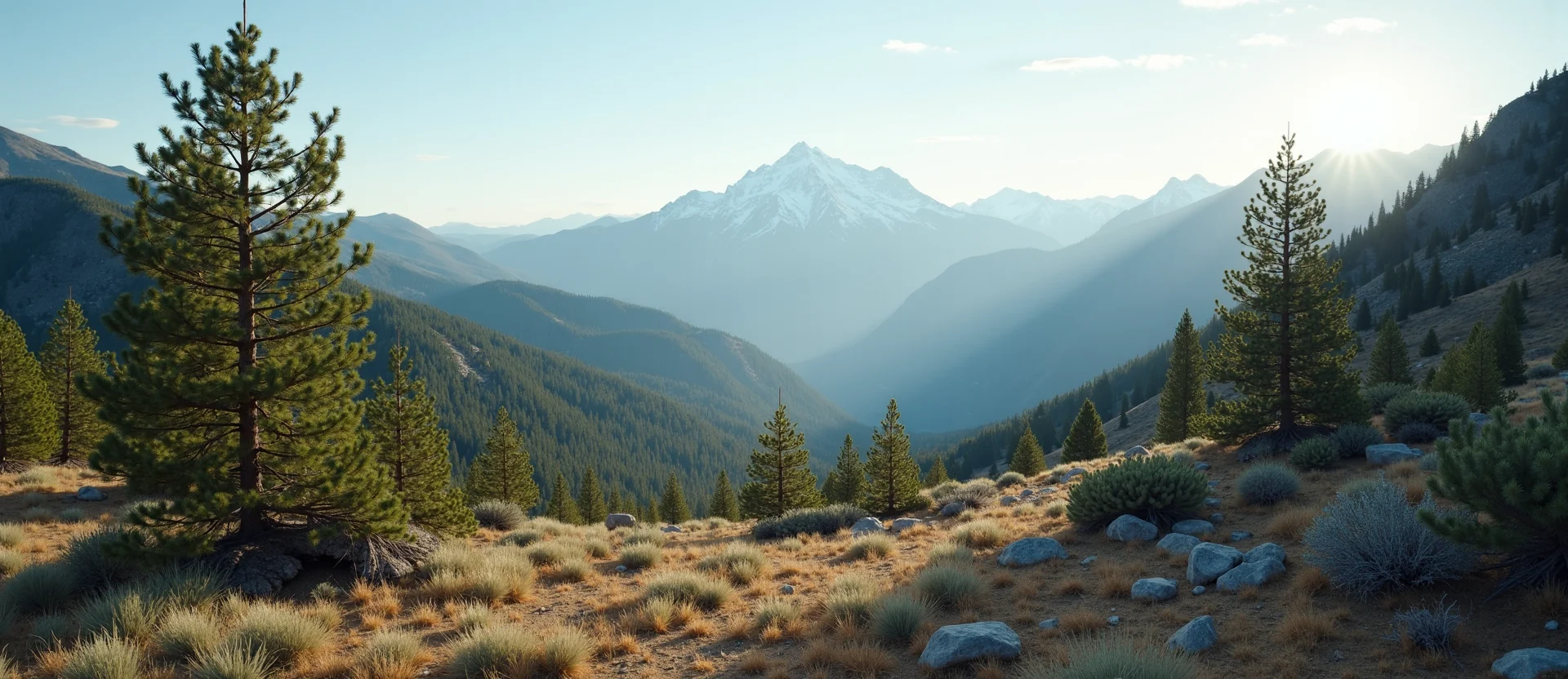 Symbolizing Identity/Local: A local Mountain Mahogany Mt. Rose foothills. - AI Generated