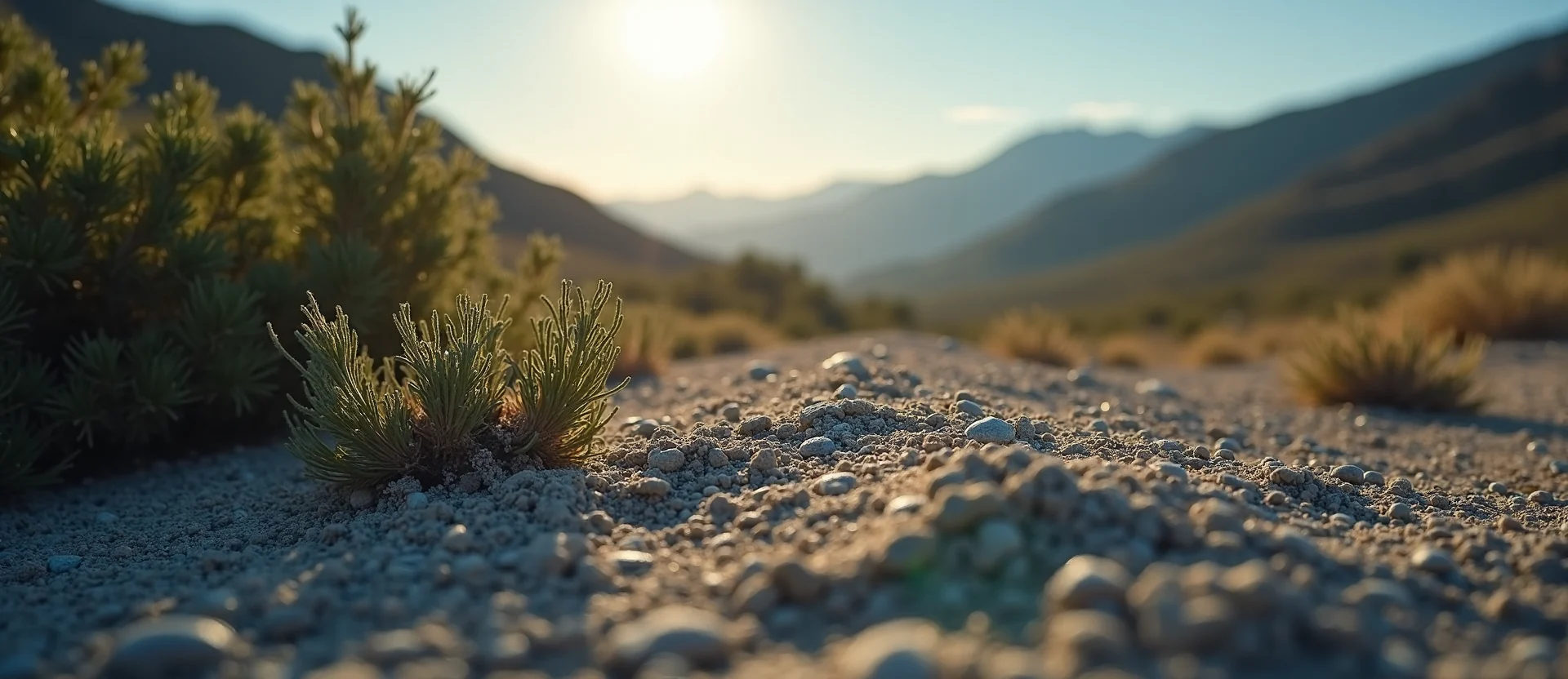 Symbolizing Stability/Peak: A local Sierra Juniper solid mountain ridge. - AI Generated