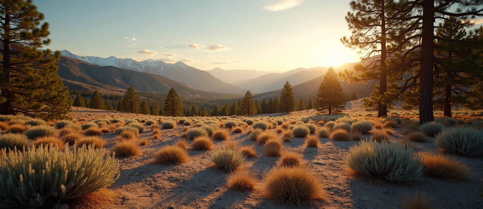 Symbolizing Identity/Local: A local Sierra Juniper Washoe Valley floor. - AI Generated