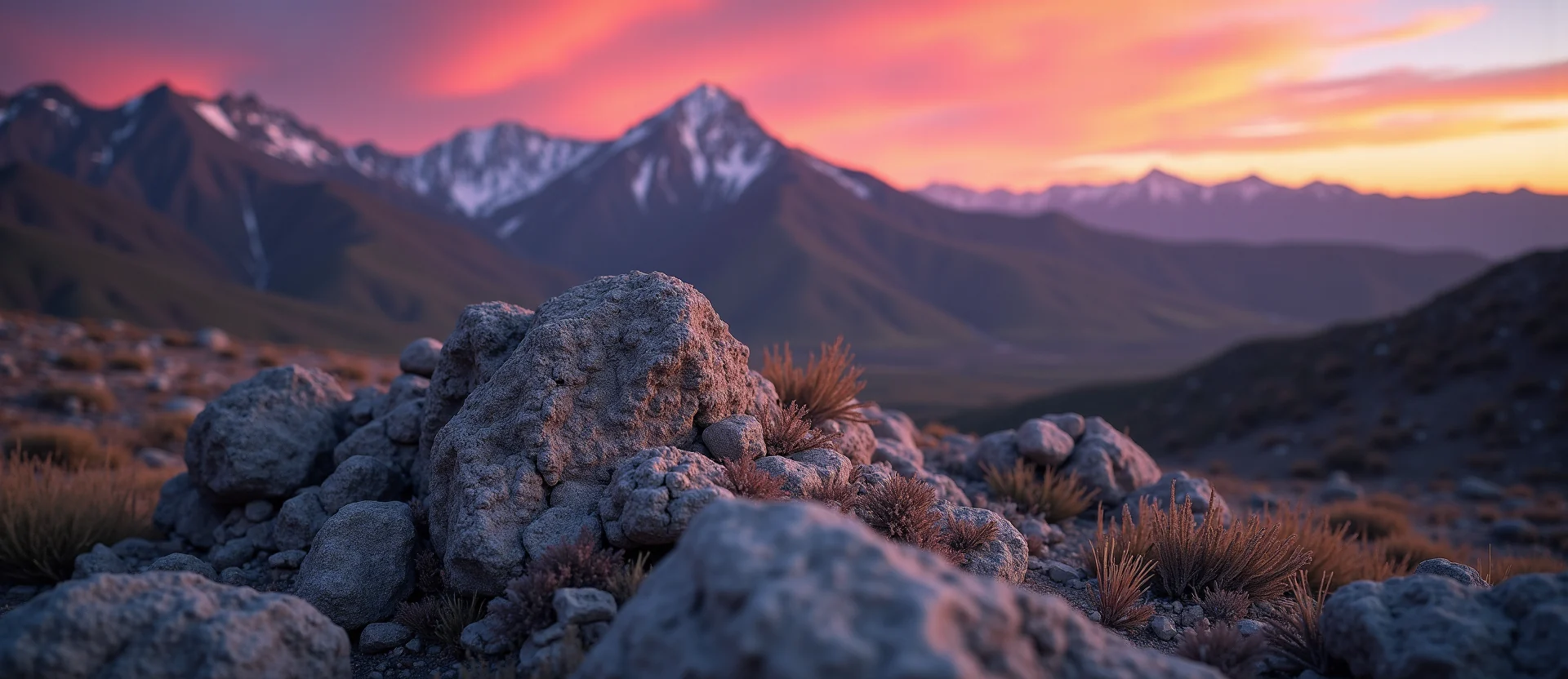 Symbolizing Stability/Peak: A local Manzanita solid mountain ridge. - AI Generated