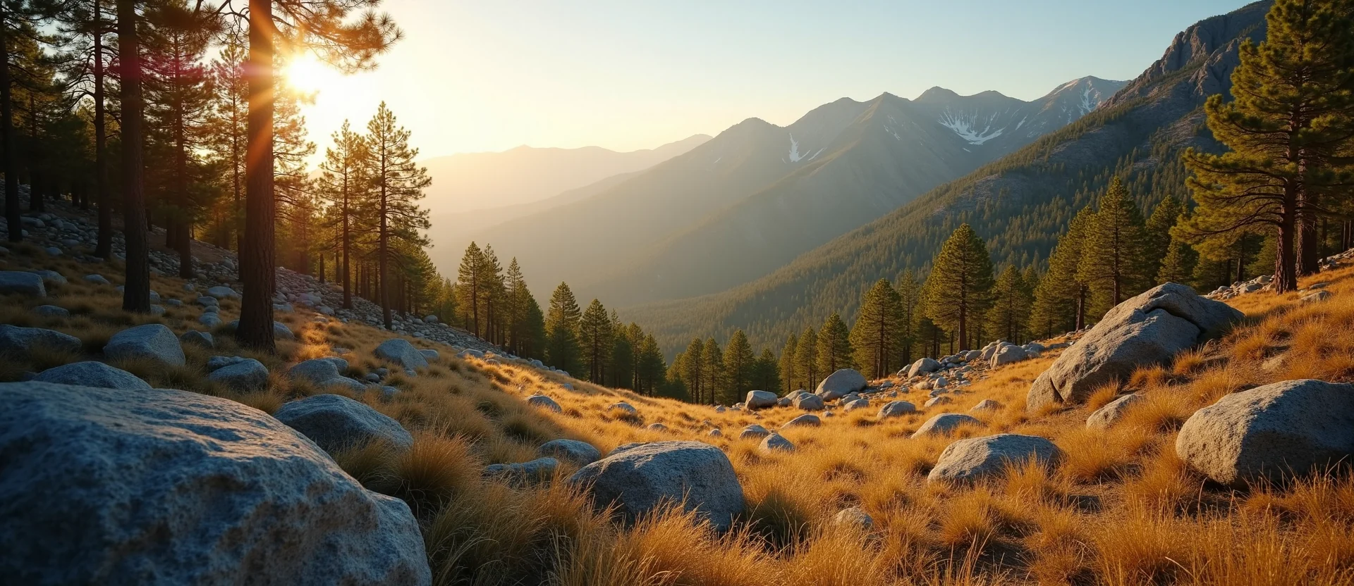 Symbolizing Identity/Local: A local Manzanita Mt. Rose foothills. - AI Generated