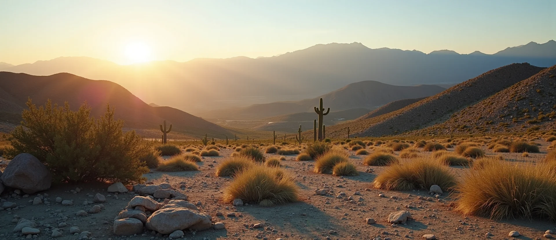 Symbolizing Identity/Local: A local Desert Peach Mt. Rose foothills. - AI Generated