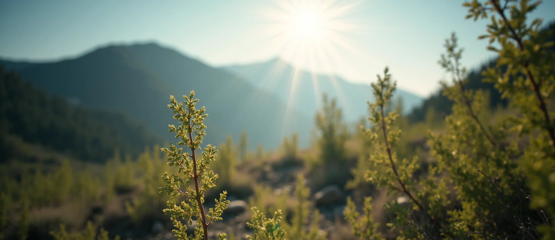 Symbolizing Identity/Local: A local Bitterbrush Peavine Mountain silhouette. - AI Generated