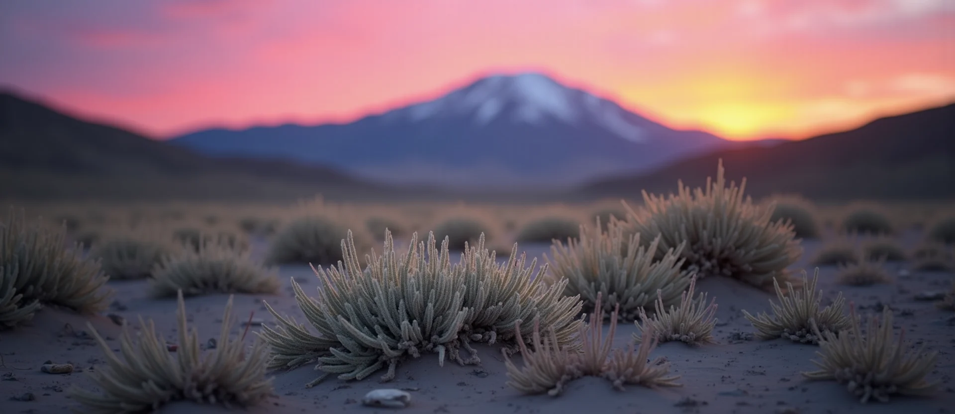 Symbolizing Identity/Local: A local Desert Peach Washoe Valley floor. - AI Generated