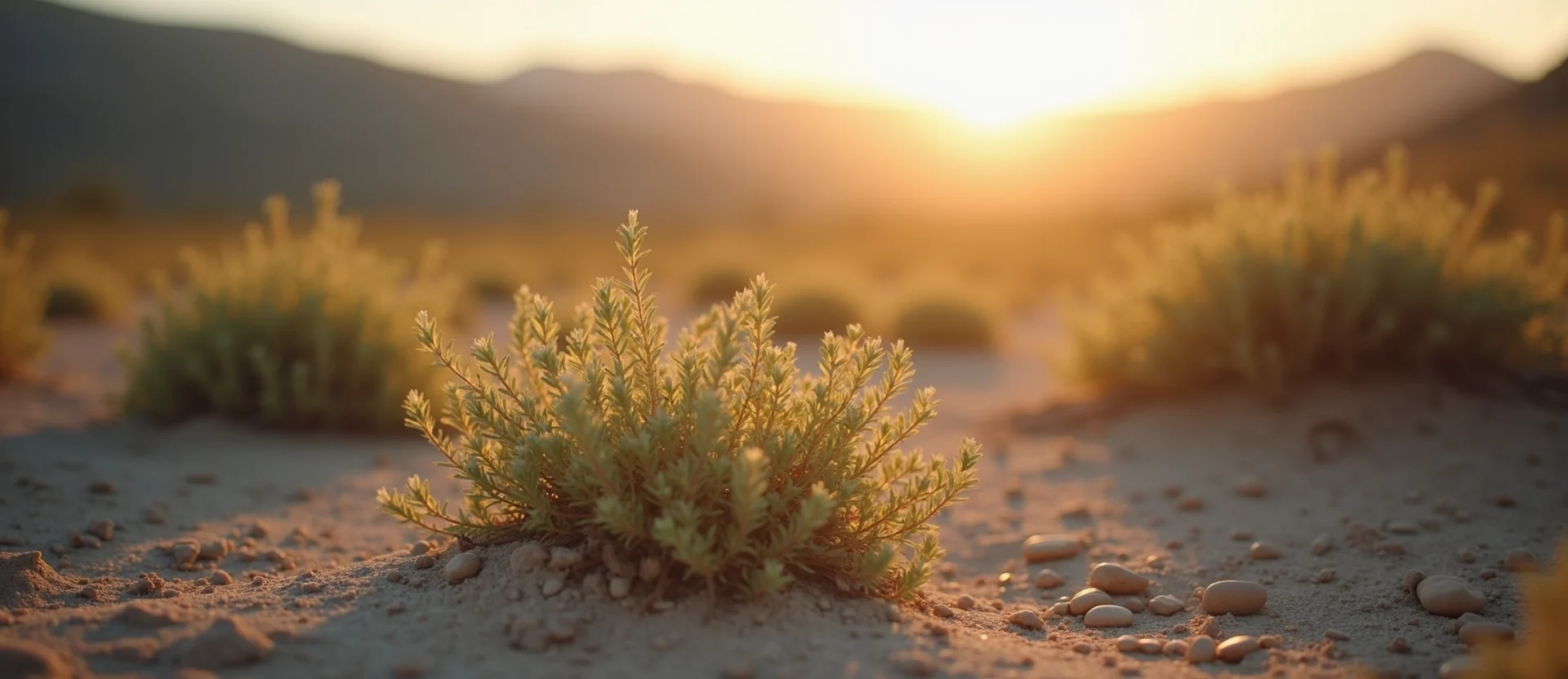 Symbolizing Identity/Local: A local Sagebrush (Artemisia tridentata) High Desert vista. - AI Generated