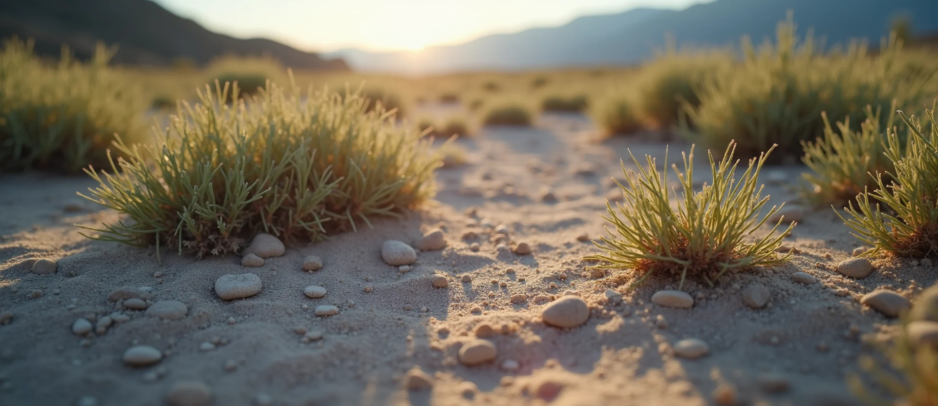 Symbolizing Identity/Local: A local Bitterbrush Washoe Valley floor. - AI Generated