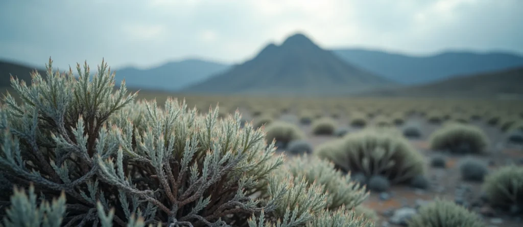 Symbolizing Identity/Local: A local Mountain Mahogany Peavine Mountain silhouette. - AI Generated
