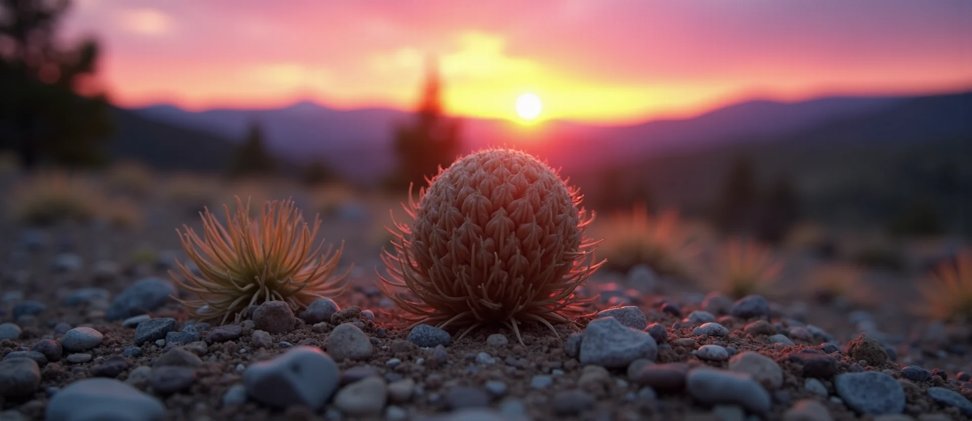 Symbolizing Seed/New Beginning: A local Sagebrush (Artemisia tridentata) single pine seed on dry earth. - AI Generated